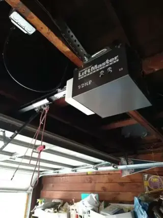 Smart home garage door opener
