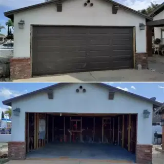 Garage Door removal or reinsta
