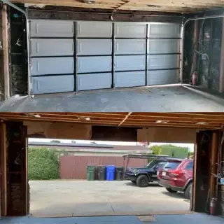 Garage Door removal or reinsta