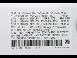 Honda CR-V 2024 AWD EX-L 4dr SUV
