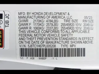 Acura RDX 2023 4dr SUV w/A-SPEC Package
