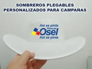 SOMBREROS PLEGABLES PROMOCIONA