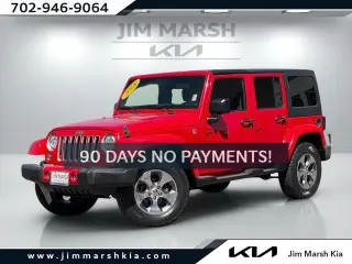 Jeep Wrangler JK Unlimited 2018 4x4 Sahara 4dr SUV