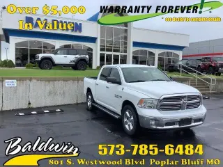 Ram 1500 2017 4x4 Big Horn 4dr Crew Cab 5.5 ft. SB Pickup