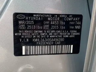 Hyundai SONATA 2025 SE 4dr Sedan