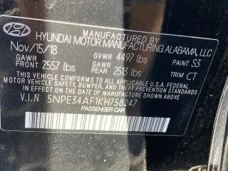 Hyundai SONATA 2019 SEL 4dr Sedan