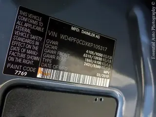 Mercedes-Benz Sprinter 2019 4x2 2500 3dr 144 in. WB Cargo Van (3.0L V6)
