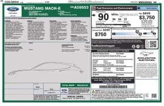 Ford Mustang Mach-E 2021 AWD Premium 4dr SUV