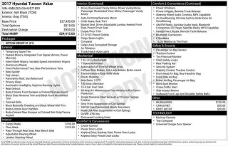 Hyundai TUCSON 2017 AWD Value 4dr SUV