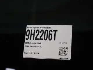 Hyundai KONA 2020 AWD SE 4dr Crossover