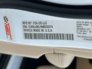 Jeep Grand Cherokee L 2022 4x2 Limited 4dr SUV
