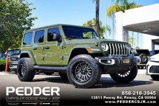 Jeep Wrangler Unlimited 2021 4x4 Sahara 4xe 4dr SUV