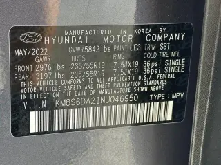 Hyundai SANTA FE Plug-In Hybrid 2022 AWD SEL Convenience 4dr Crossover