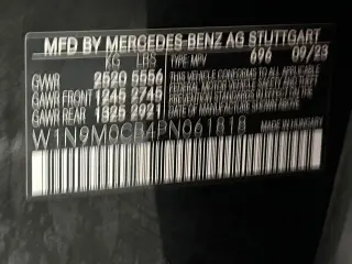 Mercedes-Benz EQB 2023 EQB 250+ 4dr SUV