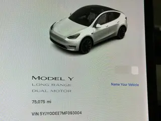 Tesla Model Y 2021 AWD Long Range 4dr Crossover