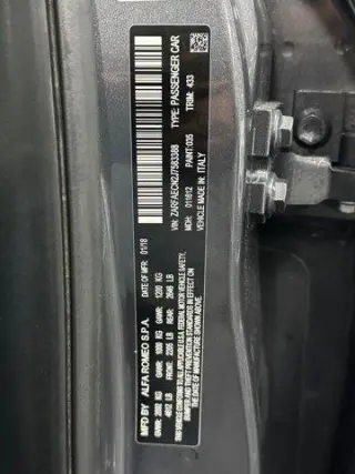 Alfa Romeo Giulia 2018 Ti 4dr Sedan