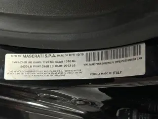 Maserati Ghibli 2017 4dr Sedan