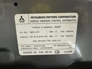 Mitsubishi Outlander Sport 2020 AWD ES 4dr Crossover