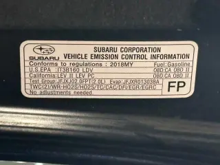 Subaru WRX 2018 AWD Premium 4dr Sedan 6M