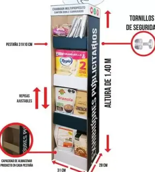 EXHIBIDORES MODULARES PUBLICIT