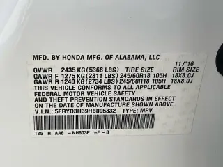 Acura MDX 2017 4dr SUV