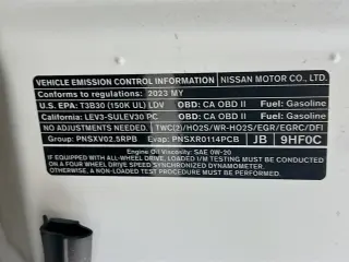 Nissan Altima 2023 2.5 SR 4dr Sedan