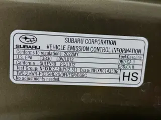 Subaru Outback 2022 AWD Premium 4dr Crossover