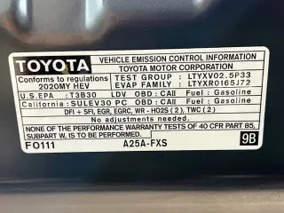 Toyota Avalon Hybrid 2020 Limited 4dr Sedan