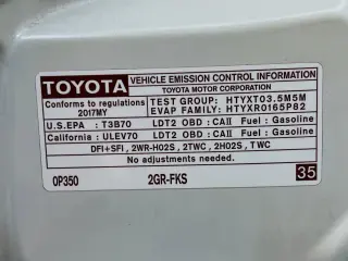Toyota Highlander 2017 LE 4dr SUV (3.5L V6)