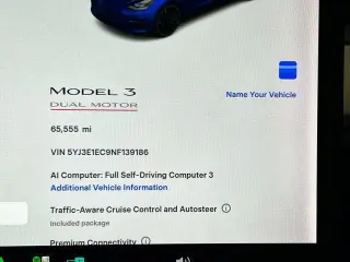 Tesla Model 3 2022 AWD Performance 4dr Sedan
