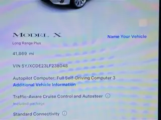 Tesla Model X 2020 AWD Long Range 4dr SUV