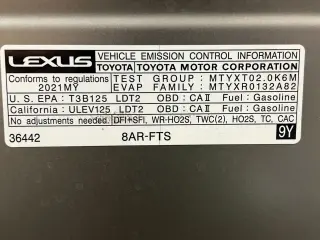 Lexus NX 300 2021 4dr Crossover
