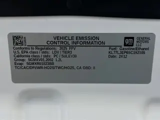 Chevrolet Trax 2025 RS 4dr Crossover w/2RS
