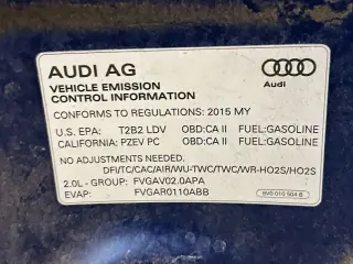 Audi A3 2015 AWD 2.0T quattro Premium Plus 4dr Sedan