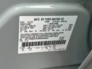 Ford Maverick 2022 Lariat 4dr SuperCrew 4.5 ft. SB