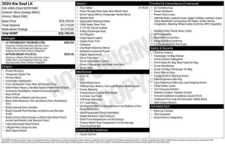 Kia Soul 2024 LX 4dr Crossover