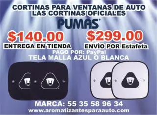 CORTINAS PERSONALIZADAS AUTO