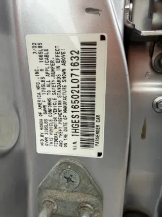 2002 Honda Civic LX