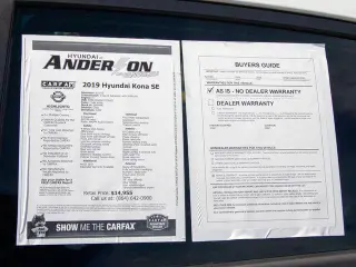 Hyundai KONA 2019 AWD SE 4dr Crossover