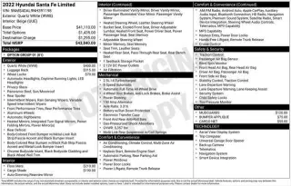 Hyundai SANTA FE 2022 AWD Limited 4dr Crossover