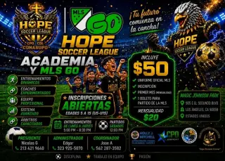Torneo de futbol 7vs7 MLS-go