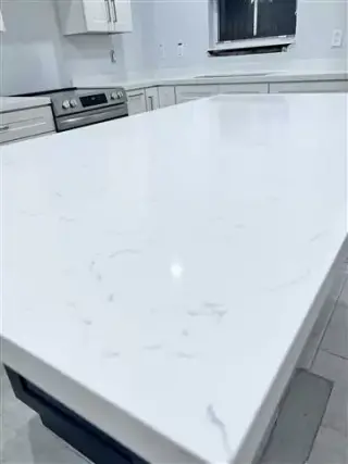 Counter tops marble granite.