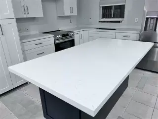 Counter tops marble granite.
