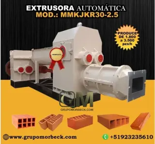 EXTRUSORA LADRILLOS DE ARCILLA