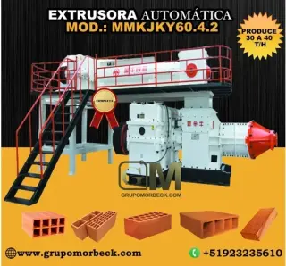 EXTRUSORA LADRILLOS DE ARCILLA