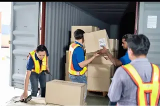 Carga y Descarga containers