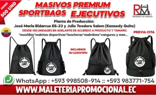 FABRICA DE SPORT BAG PREMIUM