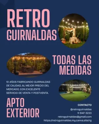 Guirnaldas con Luces