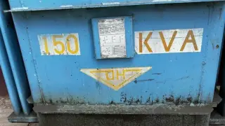 Transformador de pedestal 150