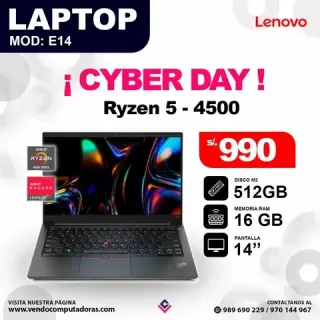 PC LENOVO Rayzen 5 4500